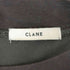 クラネ CLANE 19AW クルーネック スリット オーバーサイズ ワンピース レディース JPN:S