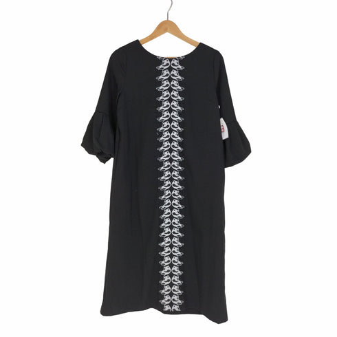 フィンレイソン Finlayson AJATUS パンダ柄 フロントレースワンピース レディース JPN:M