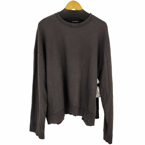 グラマー glamour オーバーサイズド切替スウェット メンズ ONE SIZE