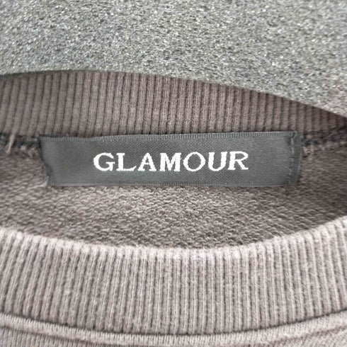 グラマー glamour オーバーサイズド切替スウェット メンズ ONE SIZE