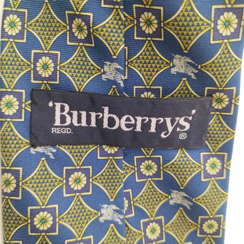 バーバリーズ BURBERRYS シルク 総柄ネクタイ メンズ