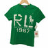 ポロバイラルフローレン Polo by RALPH LAUREN 前面プリント ショートスリーブ Tシャツ レディース UK:8