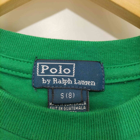 ポロバイラルフローレン Polo by RALPH LAUREN 前面プリント ショートスリーブ Tシャツ レディース UK:8