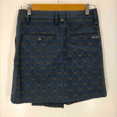 パーリーゲイツ PEARLY GATES 21AW PGロゴ アーガイル ラップスカート レディース JPN:0