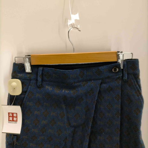 パーリーゲイツ PEARLY GATES 21AW PGロゴ アーガイル ラップスカート レディース JPN:0