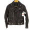 ヒステリックス HYSTERICS 17SS ゴートレザー スタッズ ダブルライダースジャケット レザージャケット ジップアップ アウター レディース import:S