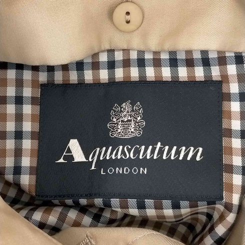 アクアスキュータム AQUASCUTUM ライナー付き トレンチコート レディース JPN:S