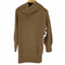 フォクシーニューヨーク FOXEY NEW YORK COLLECTION Knit Tops ロングニット セーター 長袖 チュニック丈 オフタートル カシミア混 レディース 40