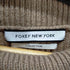 フォクシーニューヨーク FOXEY NEW YORK COLLECTION Knit Tops ロングニット セーター 長袖 チュニック丈 オフタートル カシミア混 レディース 40