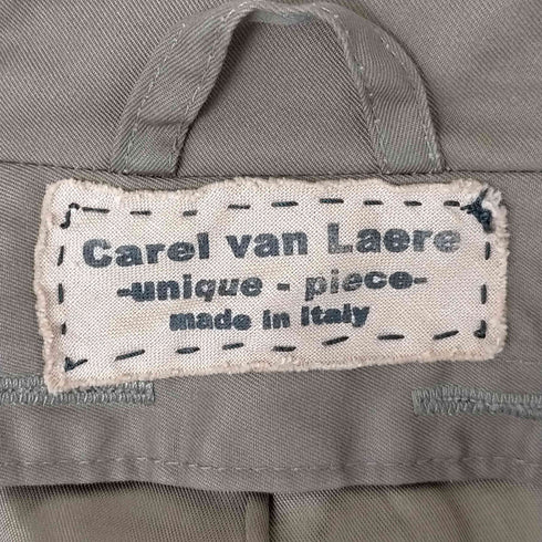 Carel Van Laere ダブルボタンリメイクトレンチコート メンズ