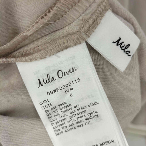 ミラオーウェン Mila Owen ウエストマークマキシワンピース レディース JPN:0