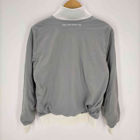 ニジュウサンク 23区 22AW GOLF ノルディック柄リバーシブル ブルゾン レディース JPN:1