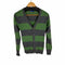 フレッドペリー FRED PERRY ボーダー柄 ウールカーディガン メンズ JPN:XS
