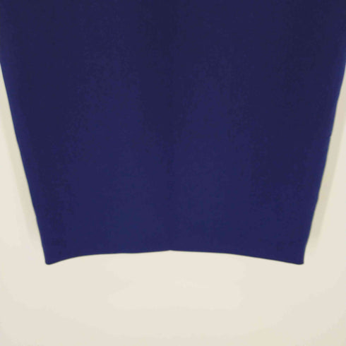 ユナイテッドアローズ UNITED ARROWS シースルー切り替えノースリーブワンピース 膝丈 タイト スクエアネック ドット レディース 38