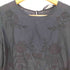 ザラ ZARA WOMAN Black Embroidery Peplum Blouse ブラウス レディース import:XS