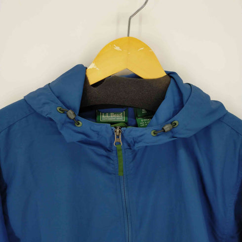 エルエルビーン L.L.Bean 緑タグ ハーフジップナイロンアノラックパーカー メンズ JPN:XL