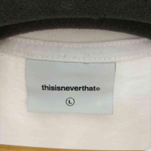 ディスイズネバーザット THIS IS NEVER THAT T-LOGO S/S TOP メンズ JPN:L