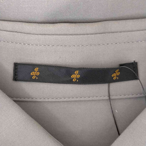 アトウ ato 長袖 比翼ボタン メンズ JPN:44