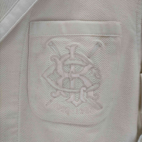 ラルフローレン RALPH LAUREN テーラードジャケット シングル ヘリンボーン レディース JPN:9号