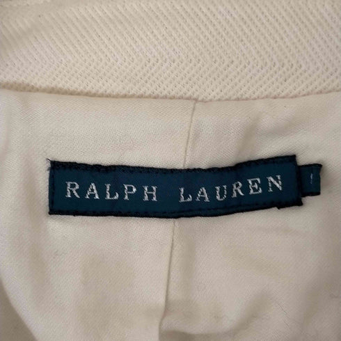 ラルフローレン RALPH LAUREN テーラードジャケット シングル ヘリンボーン レディース JPN:9号