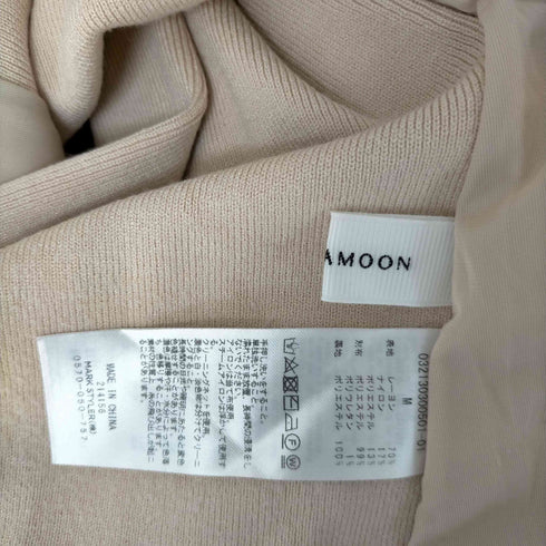 ラグナムーン Lagunamoon 21AW ニットワンピース ロング サイドシフォン 切替 レディース JPN:M
