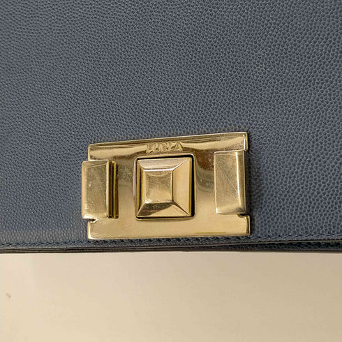 フルラ FURLA フルラ FURLA mimi ミニクロスボディバッグ レザー ロゴ 青 ブルー F7791 /SR3 レディース レディース
