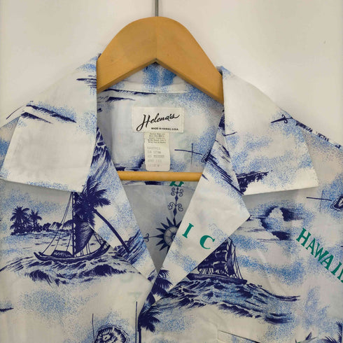Helenas USA製 アロハシャツ メンズ import:M