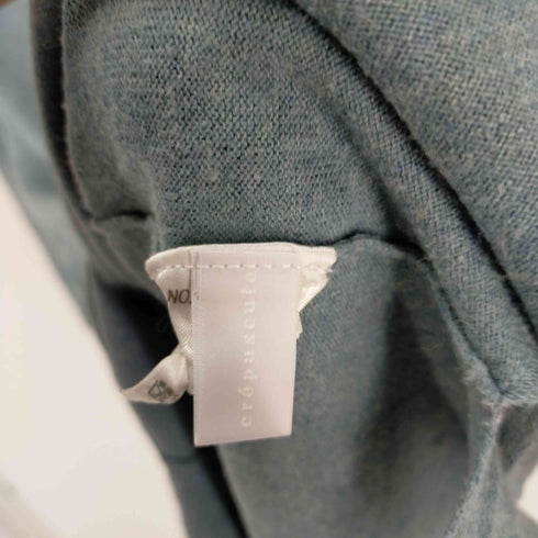 クレプスキュール crepuscule S/Sコットンニットカットソー メンズ F