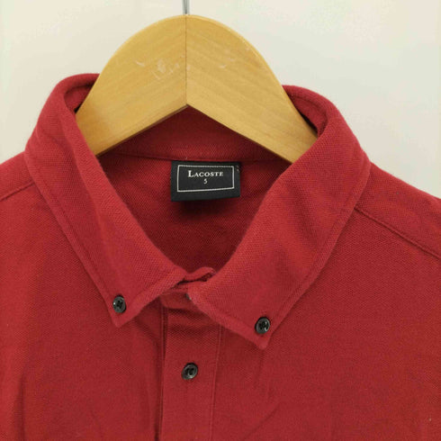 ラコステ LACOSTE ワンポイント 刺繍 S/S ポロシャツ メンズ JPN:5