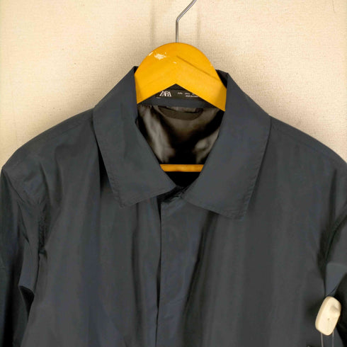 ザラ ZARA ステンカラーコート メンズ JPN:L