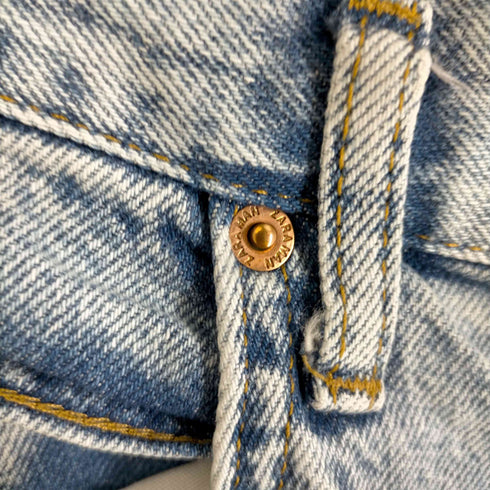 ザラ ZARA バギーデニムパンツ メンズ 32