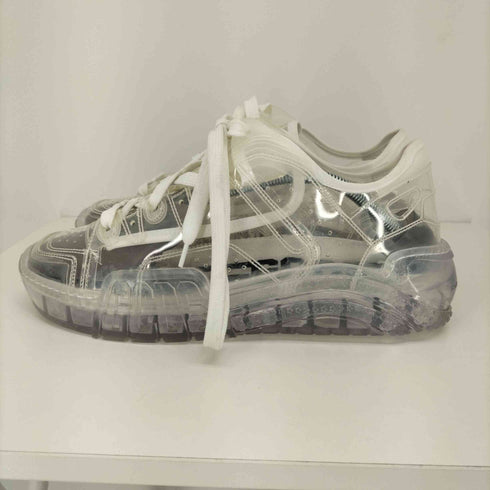 ジーシーディーエス GCDS イタリア製 CLEAR SNEAKER クリア ローカット スニーカー メンズ JPN:28