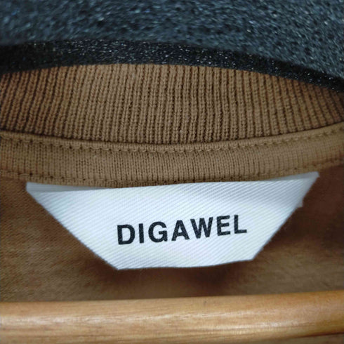 ディガウェル DIGAWEL 19SS ワイドシルエットボーダーS/Sカットソー メンズ 2