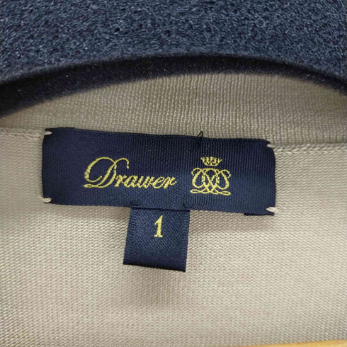 ドゥロワー Drawer シルク ニット カットソー Vネック プルオーバー レディース 1