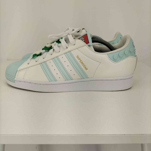 アディダスオリジナルス adidas Originals Superstar スーパースター GX7206 ローカット スニーカー White/Green メンズ JPN:28