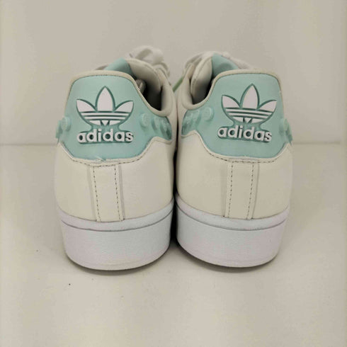 アディダスオリジナルス adidas Originals Superstar スーパースター GX7206 ローカット スニーカー White/Green メンズ JPN:28