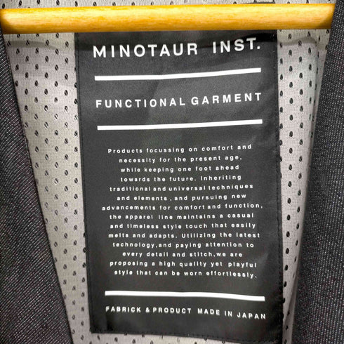 ミノトール インスト MINOTAUR INST. 22SS TECH DENIM DRESS テックデニムドレス レディース S/M