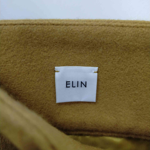 エリン ELIN ウール メルトン フレアスカート レディース 36