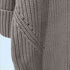クラネ CLANE クラネ CLANE 22AW OVER HALF SLEEVE KNIT TOPS ハーフスリーブニット セーター リブ 五分袖 クルーネック プルオーバー 1 カーキ /DO ■OS レディース レディース JPN:1