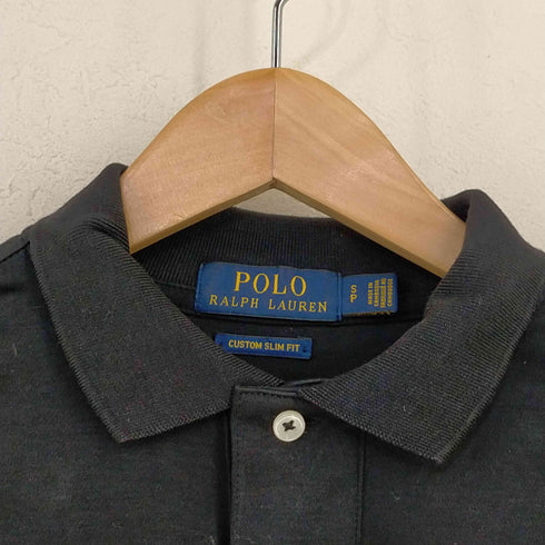 ポロラルフローレン POLO RALPH LAUREN CUSTOM SLIM FIT ポニー刺繍 ポロシャツ メンズ import:S