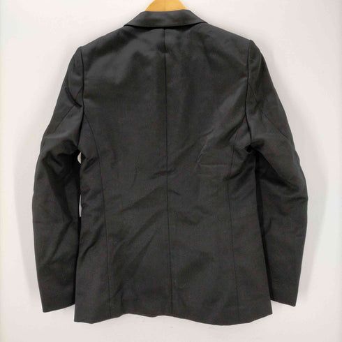ビューティフルピープル beautiful people beautiful people 19AW wool logo doeskin teddy jacket テーラードジャケット 背抜き ウール 1B 黒 ブラック 切替 36 黒 ブラック /MY ■OS レディース レディース JPN:36