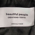 ビューティフルピープル beautiful people beautiful people 19AW wool logo doeskin teddy jacket テーラードジャケット 背抜き ウール 1B 黒 ブラック 切替 36 黒 ブラック /MY ■OS レディース レディース JPN:36