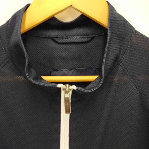 バーバリーゴルフ BURBERRY GOLF 裾ドローコード胸元刺繍ジップアップジャケット メンズ JPN:M