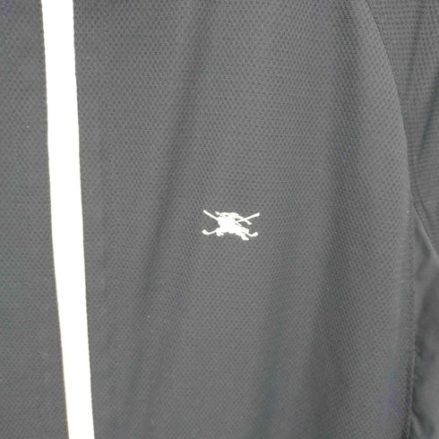 バーバリーゴルフ BURBERRY GOLF 裾ドローコード胸元刺繍ジップアップジャケット メンズ JPN:M