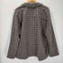 ジャーナルスタンダード JOURNAL STANDARD JOURNAL STANDARD DADS WOOLMIX チェック オーバーセットアップ ジャケット 2B テーパードパンツ M グレー 茶 ブラウン /HK ■OS メンズ メンズ M
