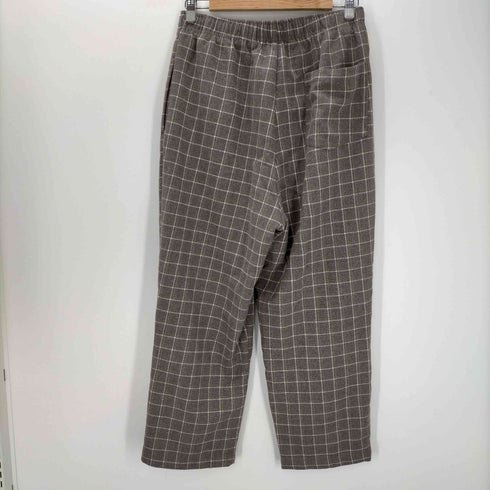ジャーナルスタンダード JOURNAL STANDARD JOURNAL STANDARD DADS WOOLMIX チェック オーバーセットアップ ジャケット 2B テーパードパンツ M グレー 茶 ブラウン /HK ■OS メンズ メンズ M
