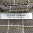 ジャーナルスタンダード JOURNAL STANDARD JOURNAL STANDARD DADS WOOLMIX チェック オーバーセットアップ ジャケット 2B テーパードパンツ M グレー 茶 ブラウン /HK ■OS メンズ メンズ M