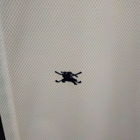 バーバリーゴルフ BURBERRY GOLF 裾ドローコード胸元刺繍ジップアップジャケット メンズ JPN:M