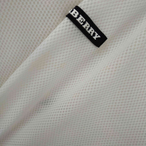 バーバリーゴルフ BURBERRY GOLF 裾ドローコード胸元刺繍ジップアップジャケット メンズ JPN:M