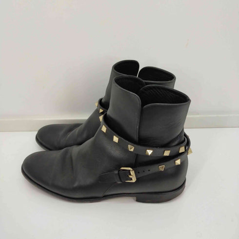 クリスチャンルブタン CHRISTIAN LOUBOUTIN ブーツ ショート レザー スタッズ レディース 37 24cm